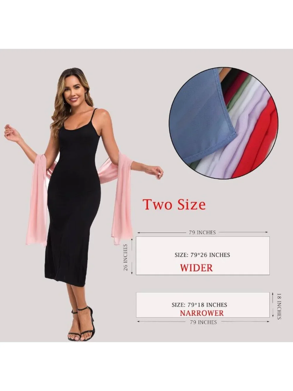 Elegant Sheer Wedding Shawl & Wrap for Evening Dresses | Bridal Scarf Accessory